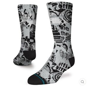 Stance The Office "THE OFFICE SUPPLIES" Men's Crew Socks Med 6-8.5 NWT